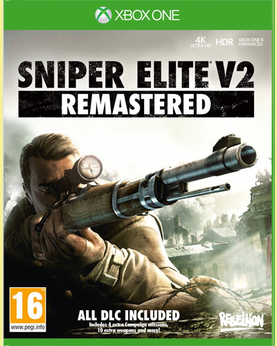 Sniper Elite V2 Remastered box art for Xbox One